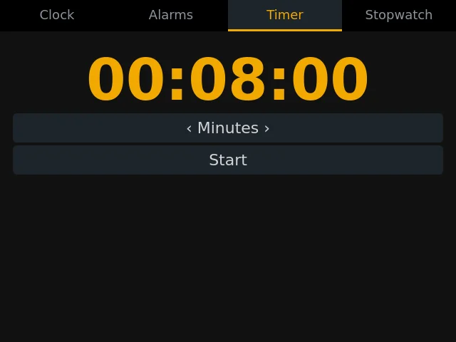Clock on IntelliCat